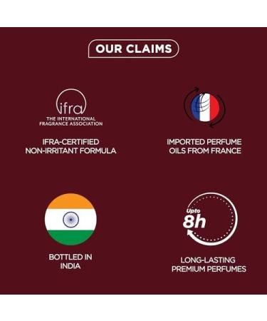 prime craft Luxury OUD DARK Eau De Parfum Intense Perfume for Men with Grapefruit Orris Vetiver |Woody Musky Long Lasting EDP Fragrance Scent 100 ml - Buy Online on GoSupps.com