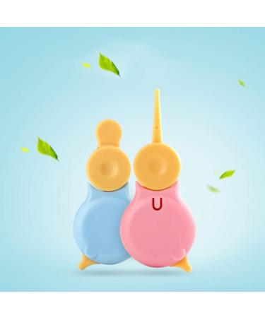 Healifty Ear Cleaner Limpiador De Oidos | Baby Nose Cleaning Tweezers | Safety Round-Head Infant Nose Picker | Navel Cleaner Clip Tool - Buy Online on GoSupps.com