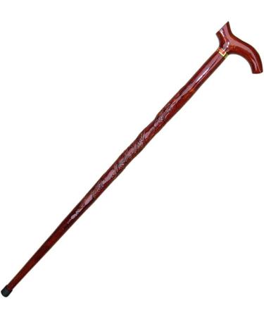 Walkers for Seniors Disabled&Elderly Lightweight Non-Slip Solid Wood Canes Men&Women Hiking Wood Walking Sticks Mountaineering Crutch Red Wine 88cm(35inch) rollator Walker Durable Mobility Aid - Buy Online on GoSupps.com