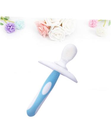 Collbath Silicone Baby & Toddler Toothbrush with Lid - Safe Soft Bristle Childrens Toothbrush for Training & Hygiene - Buy Online on GoSupps.com