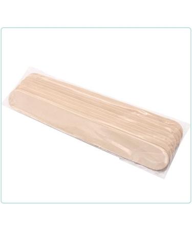 50 Pack Wooden Spatula for Hair Removal - Birch Waxing Sticks & Disposable Cosmetics Applicators - Buy Online on GoSupps.com