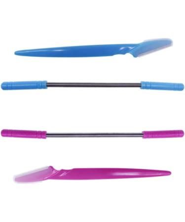 Pochoir sourcils accessoires de coiffure grattoir mod le d' pilation rasoirs tondeuse sourcils outil de maquillage pratique s r rose - Buy Online on GoSupps.com