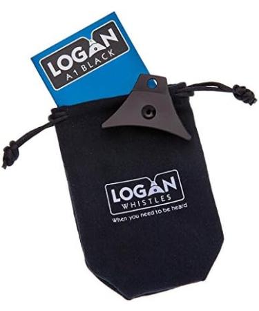 Logan A1 Black Sheepdog Whistle with Leather Lanyard - Premium Training Tool - Buy Online on GoSupps.com