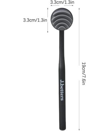 Meokro Tongue Cleaner Brush - Oral Care Tool with Soft Bristles for Fresh Breath | White - Buy Online on GoSupps.com