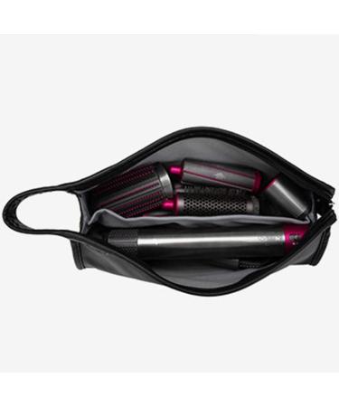 PU Leather Hair Dryer Travel Case Portable Hair Dryer Carrying Bag Travel Waterproof Storage Bag for Curling Iron Protection Organizer(Black) - Buy Online on GoSupps.com