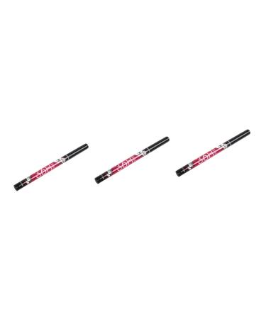 Ipetboom 3pcs Black Pen Eyeliner Eye Makeup Liquid Waterproof Cosmetics 1 count (Pack of 1) As Shownx3pcs