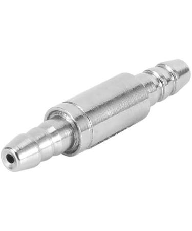 Nikou Stainless Steel One-Way Ratio Valve | Anti-Backlog Non-Return Valve for Aquarium CO2 Systems | Compatible with 4/6mm Hoses - Buy Online on GoSupps.com