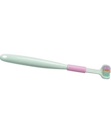 3-Page Toddler Toothbrush - Soft Bristles for Gentle Cleaning | Travel-Friendly Green Design - Buy Online on GoSupps.com