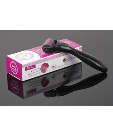 Body Derma Roller 1200 Microneedle / 2.5 mm Needle Length Against Acne Scars Cellulite - Buy Online on GoSupps.com
