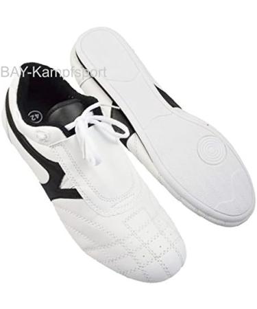 BAY BUDO-MAX White TKD Training Shoes for Martial Arts | Size 43 EU - International Shipping Available - Buy Online on GoSupps.com