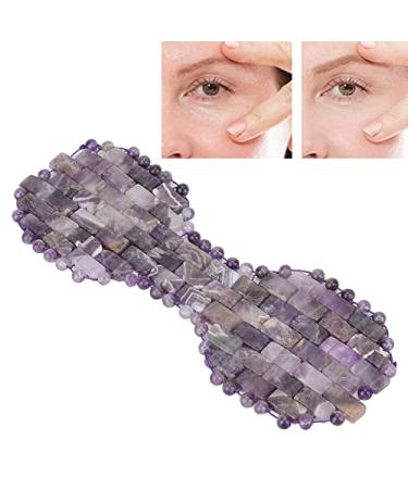 Natural Jade Eye Mask - Cool & Heat Therapy for Swollen Eyes | Gemstone Sleep Mask for Dark Circles & Detox - Buy Online on GoSupps.com