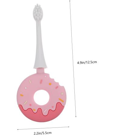 Beavorty Pink Toothbrush for Toddlers - Portable Silica Gel Cleaning Brush (1 Pack) - Buy Online on GoSupps.com