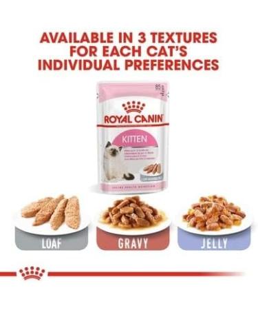 Royal Canin Kitten in Loaf Wet Food 85g (Pack of 48) - Buy Online on GoSupps.com