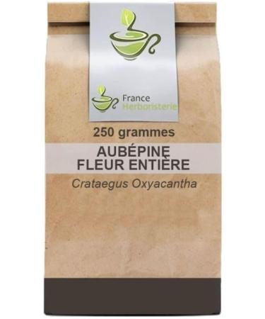 Herbal tea hawthorn flower WHOLE 250 GRS Crataegus oxyacantha - Buy Online on GoSupps.com