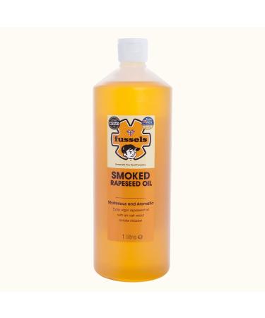 Flavoured British Cold Pressed Rapeseed Oil (1 Litre) - Choose from Chilli Garlic Smoked & Lemon (Smoked Rapeseed Oil (1 Litre))