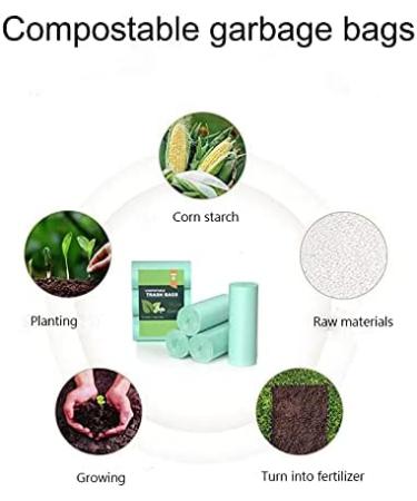 75 Counts AYOTEE Mini Garbage Bags  1.2 Gallon Small Compostable Trash Bags  Small Garbage Bags for home  Fit 4.5 or 5 Liter Bathroom Wastebasket Can Liners(Green) 75 Count (Pack of 1) - Buy Online on GoSupps.com