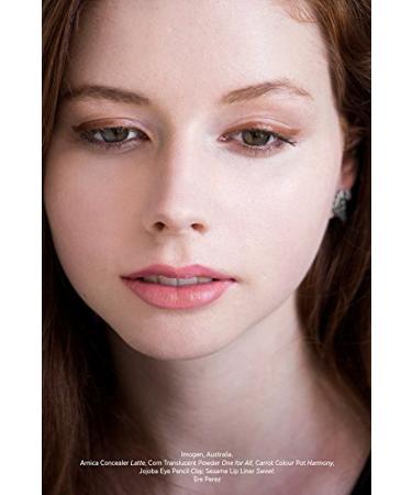 Ere Perez Natural Jojoba Eye Pencil in Clay (Light Brown) | Vegan, Cruelty-Free, Clean Beauty - Buy Online on GoSupps.com