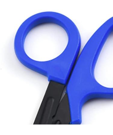 Versatile Medical Scissors - Stainless Steel & PP Plastic for Emergencies | Durable Blue Outdoor Camping Tool - Buy Online on GoSupps.com