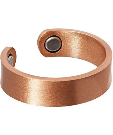 Original Pure Copper Magnetic Healing Ring for Arthritis, Carpal Tunnel, and Joint Pain Relief - Adjustable Sizing for Men and Women - Earth Therapy