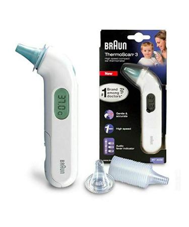 Finoo 23133 Braun ThermoScan 3 Infrared Ear Thermometer