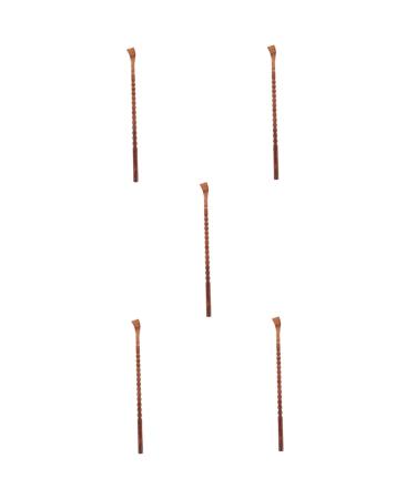 Minkissy Manual massage tools for scratchy hands back massage agent for adults wooden back scratches back scratches for adults wooden shoes anti-itching massage device solid wood scraper