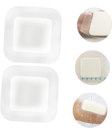 ULTECHNOVO 2pcs Silicone Pressure Sore & Keloid Scar Removal Patch - Waterproof & Adhesive Foams for Absorbent Dressing - Buy Online on GoSupps.com