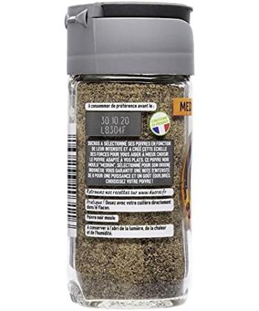Poivre Noir Moulu de Madagascar - Saveur Intense et Parfum e - Sachet Refermable de 38g pour une Fra cheur Maximale - Id al pour Assaisonner Tous Vos Pl - le Lot De 4 - Buy Online on GoSupps.com