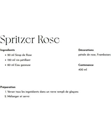 MONIN - Assorted Rose Syrup and Hibiscus Syrup for Prosecco Cocktail Iced Tea and Lemonade - Natural Flavors - 2x70cl - Buy Online on GoSupps.com