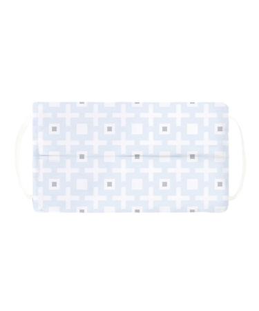 Kushies Washable Adult Mask - Blue Squares