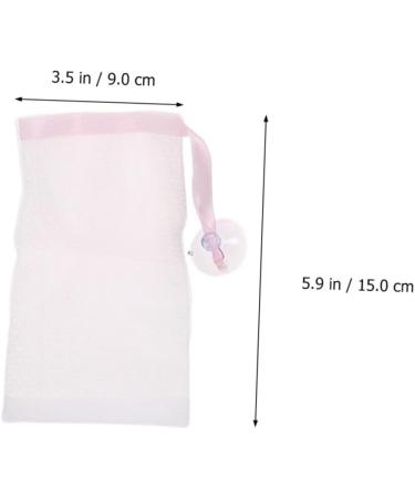 Baluue 6pcs Bubble Net Foam Face Bag Exfoliating Bath Bag Sponge Soap Face Soap Pe - Buy Online on GoSupps.com