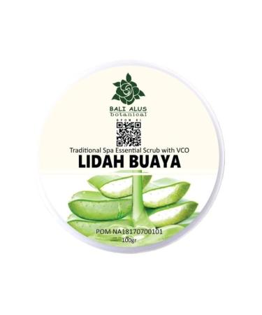 Bali Alus Lulur Scrub Cream Lidah Buaya 100 gram (Pack of 2)