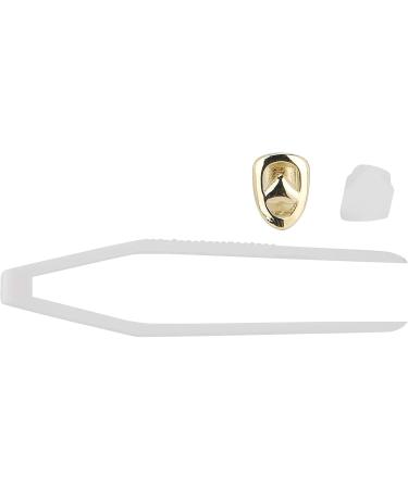 Shop Verdant Touch Halloween Hip Hop Teeth - Copper & Gold Festival Tooth Decoration for Unique Halloween Style - Buy Online on GoSupps.com