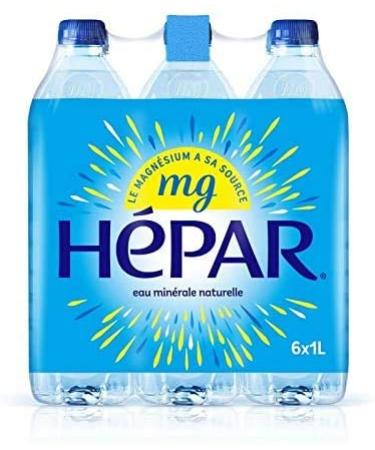 H par H par - Natural Mineral Water - 6 x 1L Bottles - Fast Delivery in France - Price Per Unit