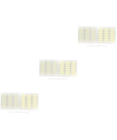 Ipetboom 6 Sets Long Natural Eye Double for Adhesive Beauty Supply Widen Invisible Breathable Stick Women 8.3x7.6cmx3pcs As Shownx3pcs