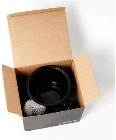 BENNY'S Shaving Brush & Bowl Gift Set - Luxury Quality Men's Grooming Kit for Travel - Ideal Men's Gift Idea - Buy Online on GoSupps.com