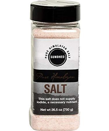 Sundhed Pink Himalayan Gourmet Salt Refill | 750g (26.45oz) Natural Rock Salt for Seasoning | Keto & Kosher Certified - Buy Online on GoSupps.com