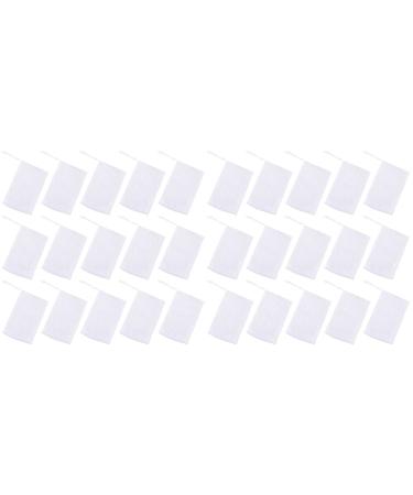 Zerodeko 100 Pcs Soap Bag Foam Net Soap Bubble Net Bar Soap Saver Pouch Soap Exfoliating Mesh Pouch Shower Foaming Mesh Body Bar Soap Bubble Mesh Bags or Dry Bag A001 White Cleansing