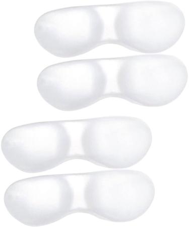 NOLITOY Heel Stickers - 4 Pairs High Heel Cushions & Inserts for Women | Self-Adhesive Heel Grips & Forefoot Pads for Ultimate Comfort - Buy Online on GoSupps.com