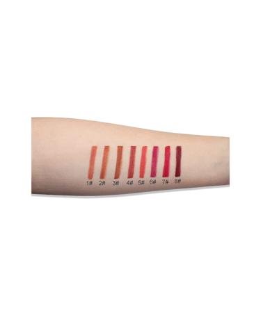8PCS Waterproof Lip Liner Pencil Kit | Long Lasting Retro Lipstick Pen Set | Smooth & Sweat-proof Cosmetic Collection - Buy Online on GoSupps.com