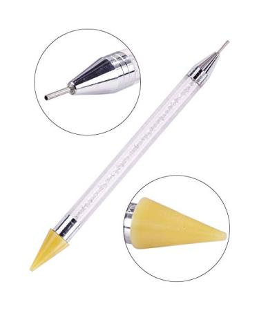 Rhinestone Dotting Pen | Dual-ended Crystal Studs Picker Wax Pencil | Beads Handle Tool - Buy Online on GoSupps.com