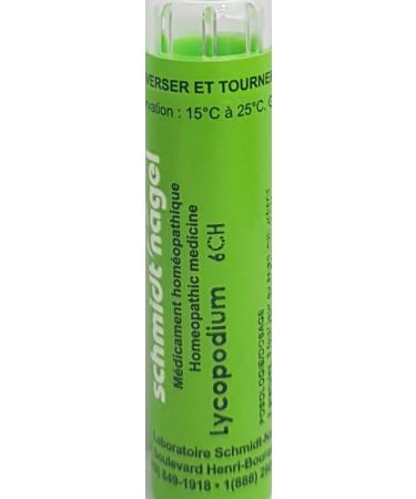 Lycopodium 3CH Homeopathy Medicine Schmidt-Nagel Canada (Homeodel) 90 pellets/granules