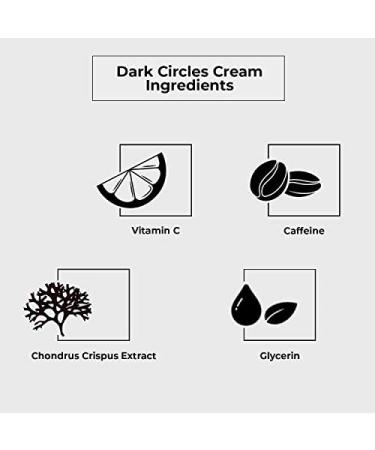 Gle Eye Serum for Dark Circles, Eye Wrinkles & Redness - with Caffeine, Vitamin C & Hyaluronic Acid - Buy Online on GoSupps.com