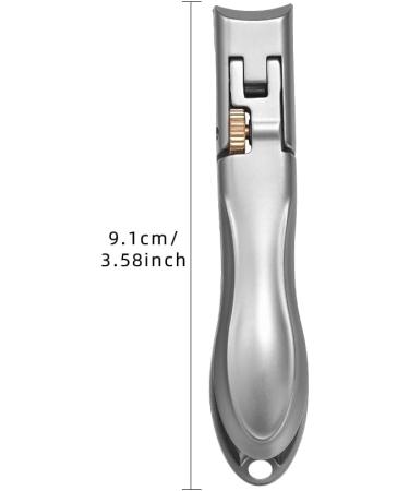 NCL Stainless Steel Large Toenail Clippers for Thick Nails - Best Clippers for Men, Women, Seniors - Silver - Buy Online on GoSupps.com