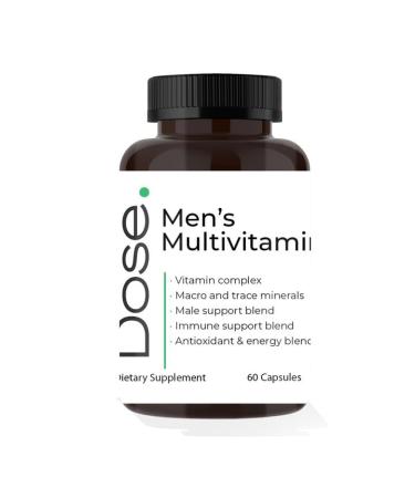 DOSE Men's Multivitamin Supplement 60 Capsules