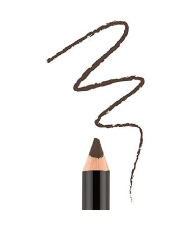Bodyography Cream Eye Pencil (Black Walnut): Dark Brown Salon Wooden Waterproof Makeup Pencil w/ Coconut Oil | Long-Wearing  Cruelty-Free  Gluten-Free  Paraben-Free