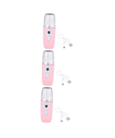 Hemoton 3 Pcs Hydrating Instrument Nanometer Sprayer Moisture Cream for Mist Spray Beauty Sprayer Abs