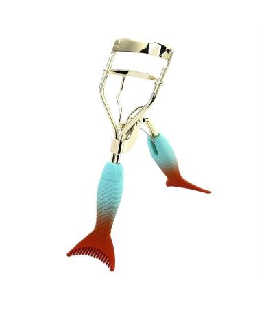 Mermaid Shaped Eyelash Curler Carbon Steel Eyelash Comb False Eyelash Curler Eyelash Makeup Tool Eyelash Curler Accessories (Color : C3)