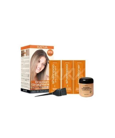 Kativa Keratin And Argan Oil Brazilian Straightening Kit by KATIVA