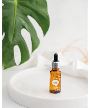  Silva Vitamin C Facial Serum | 10% Concentrated Vitamin C | Facial Care for Pigmentation and Age Spots | Facial Cleansing for Acne and Blemishes | Skin Care (Collagen Serum 40ml) - Buy Online on GoSupps.com