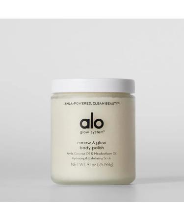 Alo Yoga Renew And Glow Body Polish - Sugar Exfoliating Scrub with Coconut & Amla Antioxidants | 9.1 oz - International Shipping Available - Buy Online on GoSupps.com